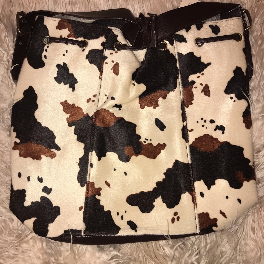 🐄Adorable cow print purse/tote🐄
